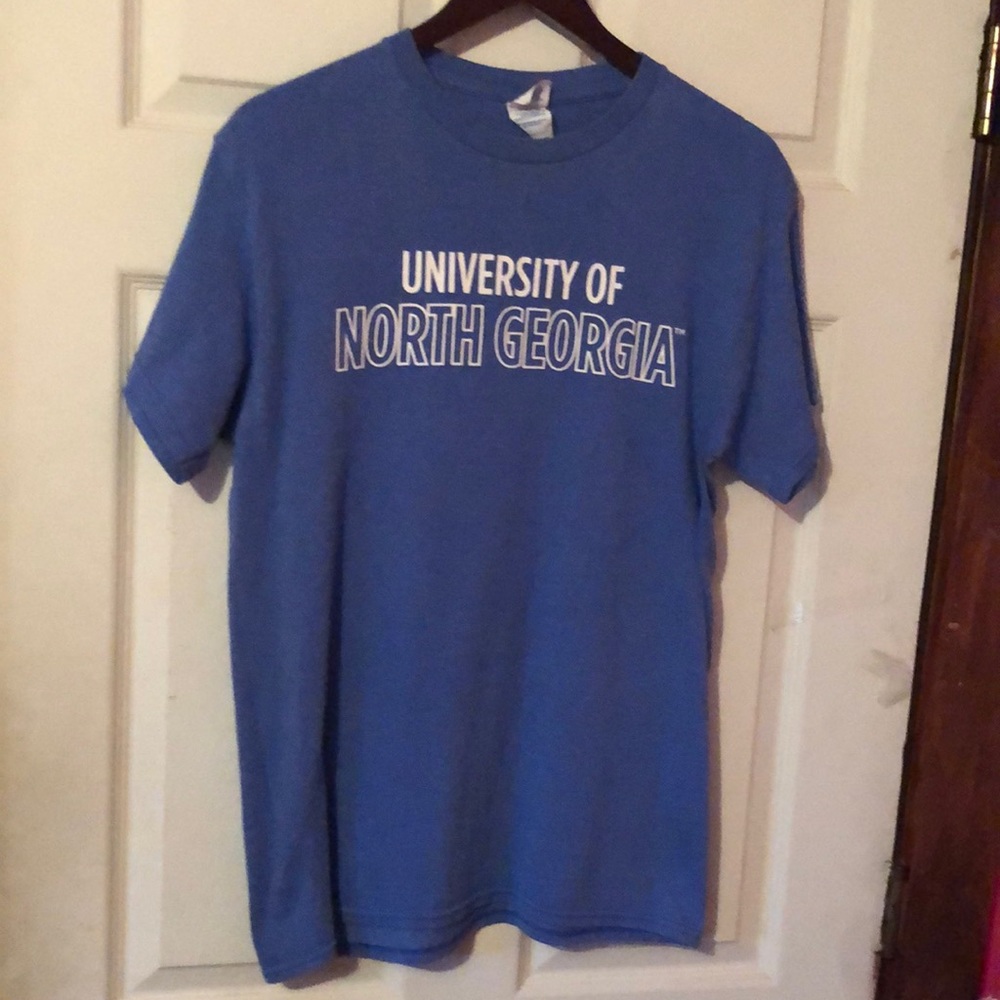 University of North Georgia UNG Blue T-Shirt Mens Medium M Dahlonega GA